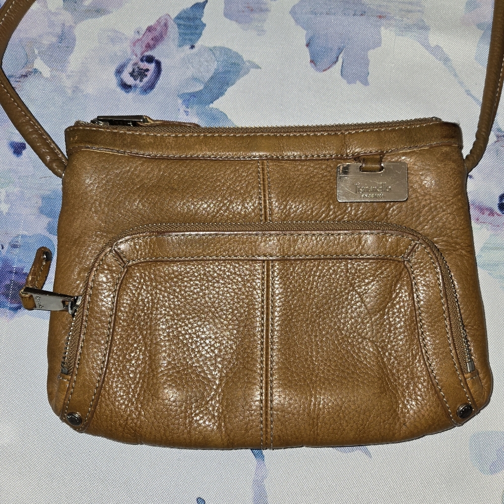 Tignanello leather crossbody purse